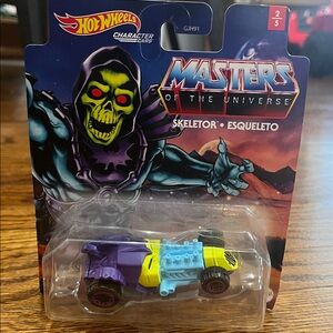 Hot Wheels Masters of the Universe Skeletor Car